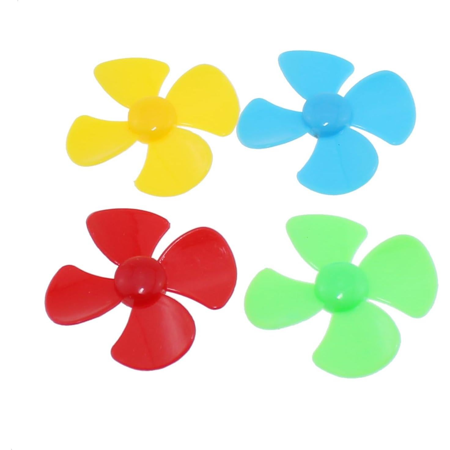 20 Hélices Plásticas 40mm para Motor DC 2mm MTQY