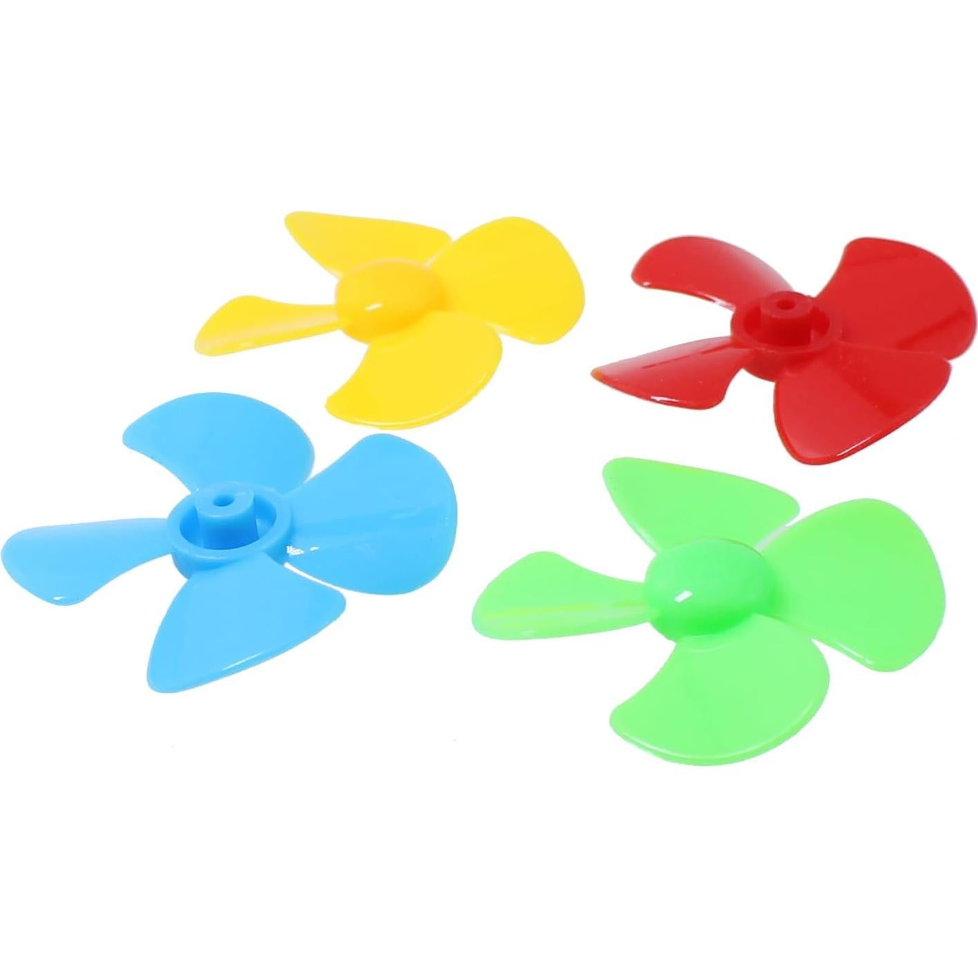 20 Hélices Plásticas 40mm para Motor DC 2mm MTQY