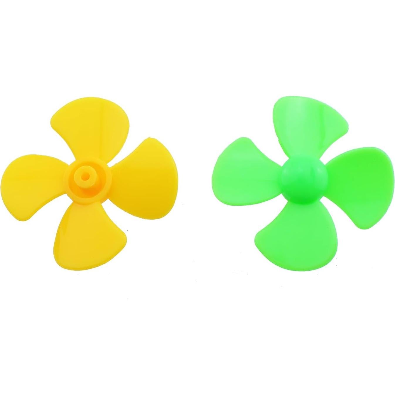 20 Hélices Plásticas 40mm para Motor DC 2mm MTQY