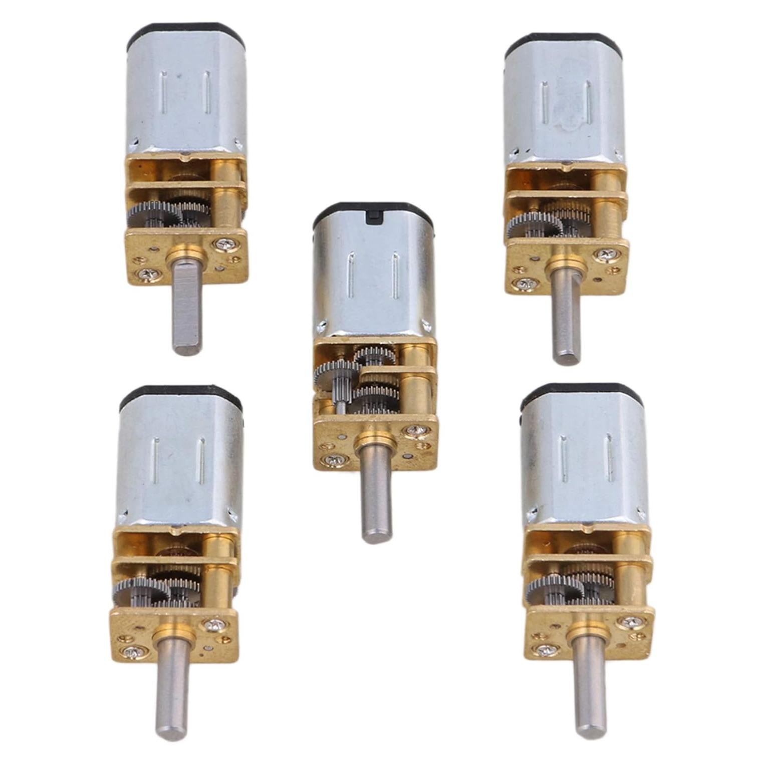 Motor Eléctrico Miniatura CNBTR 12mm 15RPM Juego de 5