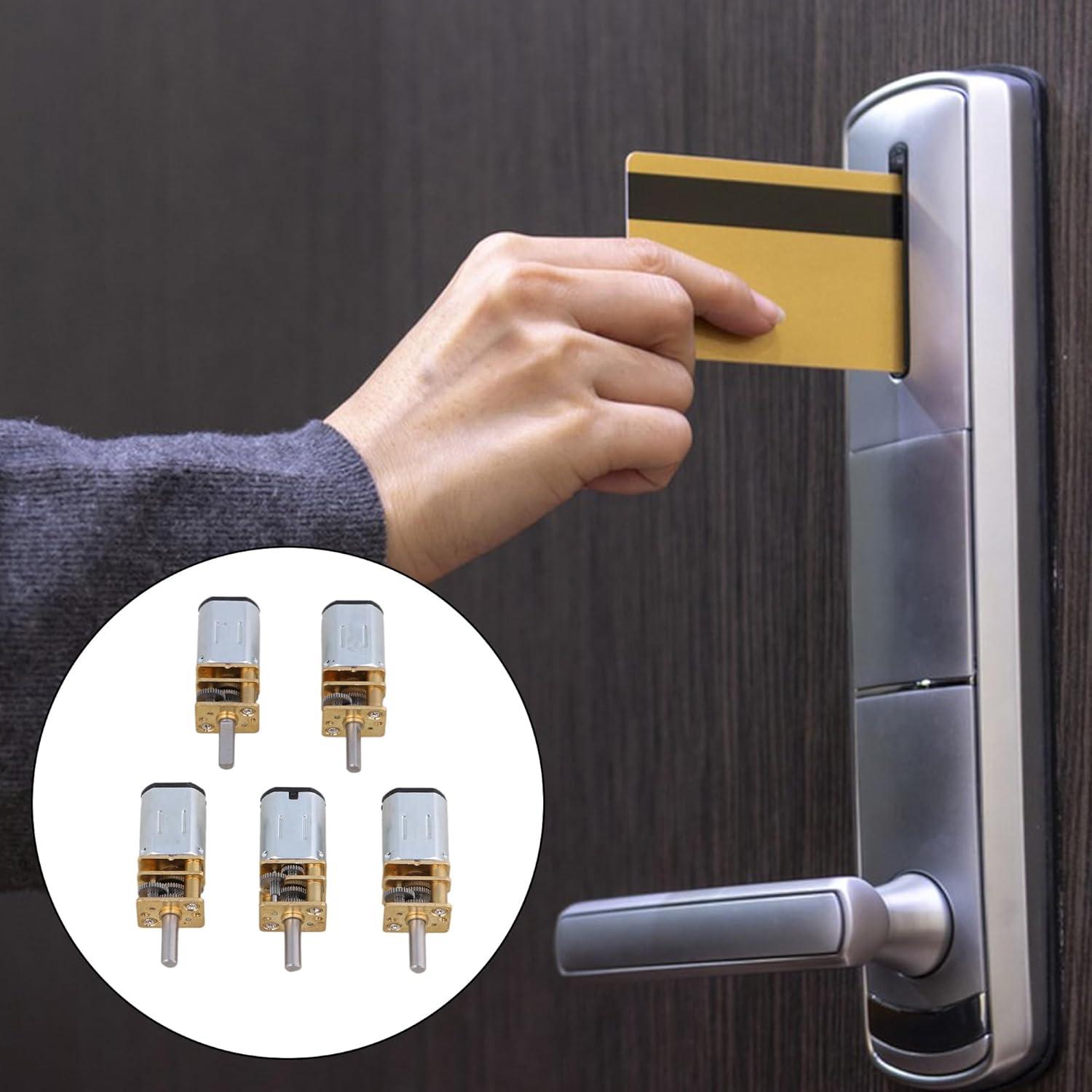 Motor Eléctrico Miniatura CNBTR 12mm 15RPM Juego de 5