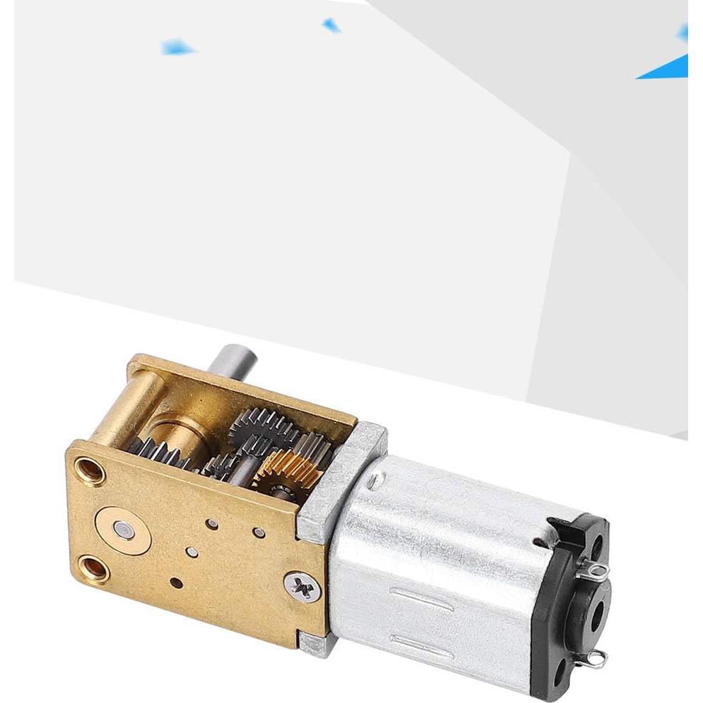 Motor de Engranaje Mini DC12V 16RPM Hyuduo Metal