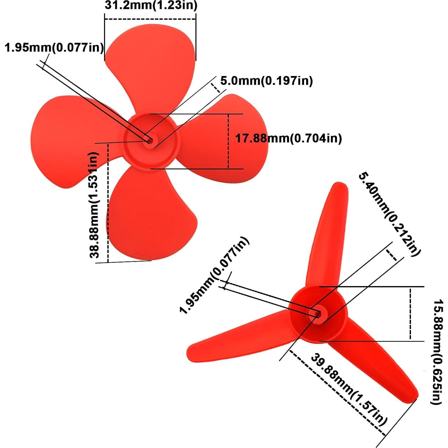 Motor DC EUDAX 3V-12V 6500 RPM para Juguetes y Proyectos