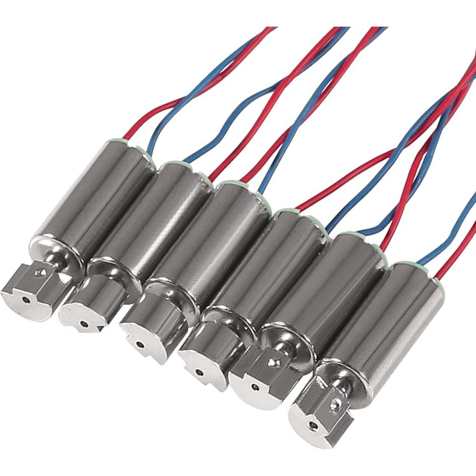 Motor Vibrante Micro Sin Núcleo Alinan 6pcs 3V 14000RPM 6x14mm