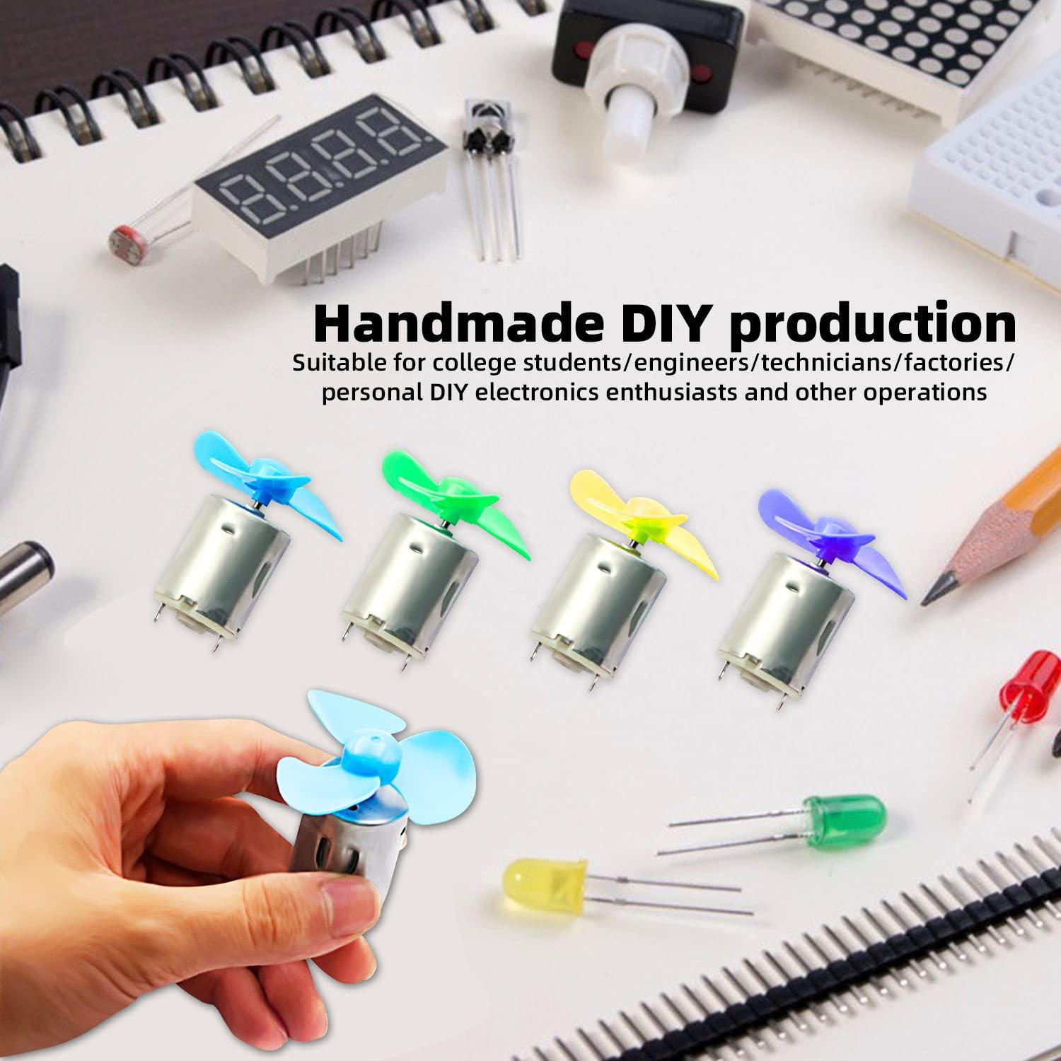 Motor de Corriente Continua 3V-12V 280 DaFuRui para Juguetes