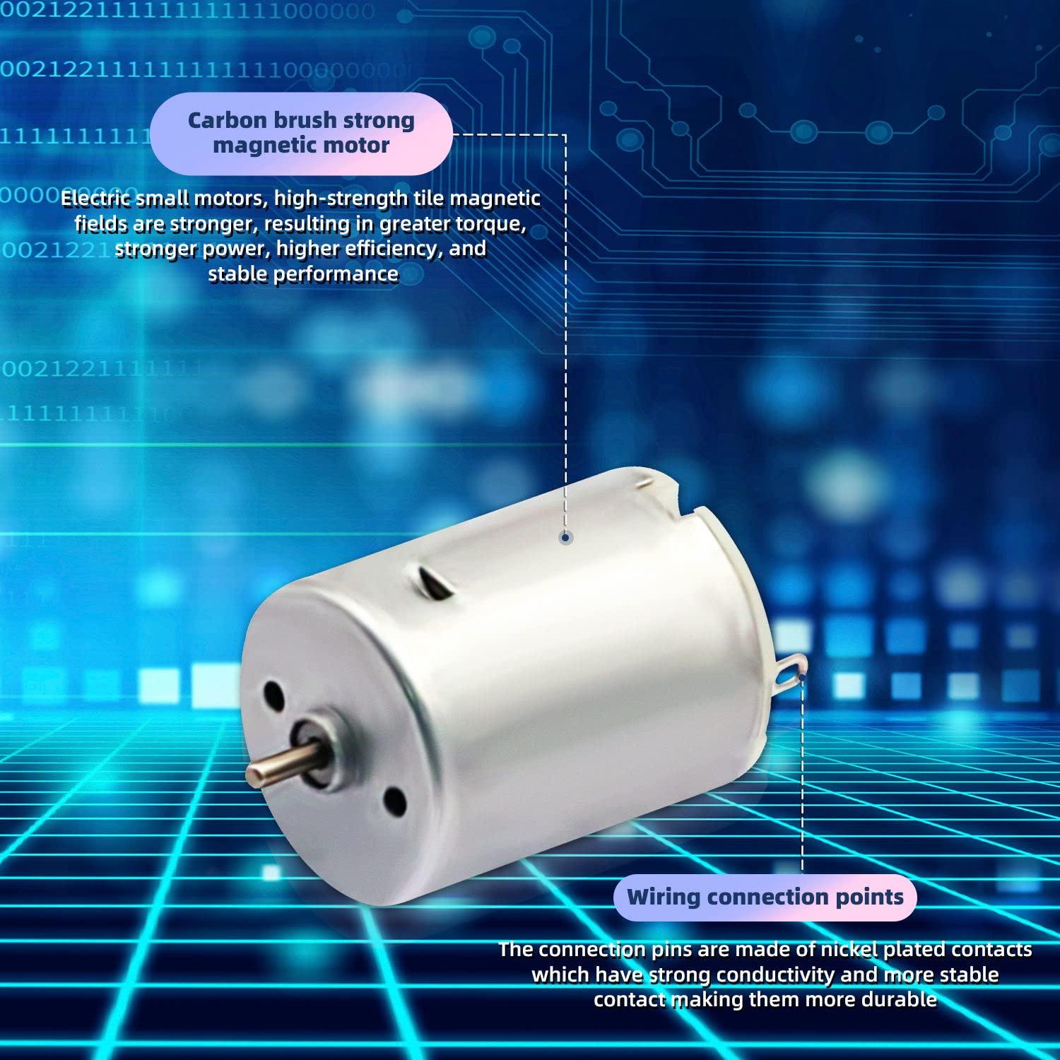 Motor de Corriente Continua 3V-12V 280 DaFuRui para Juguetes