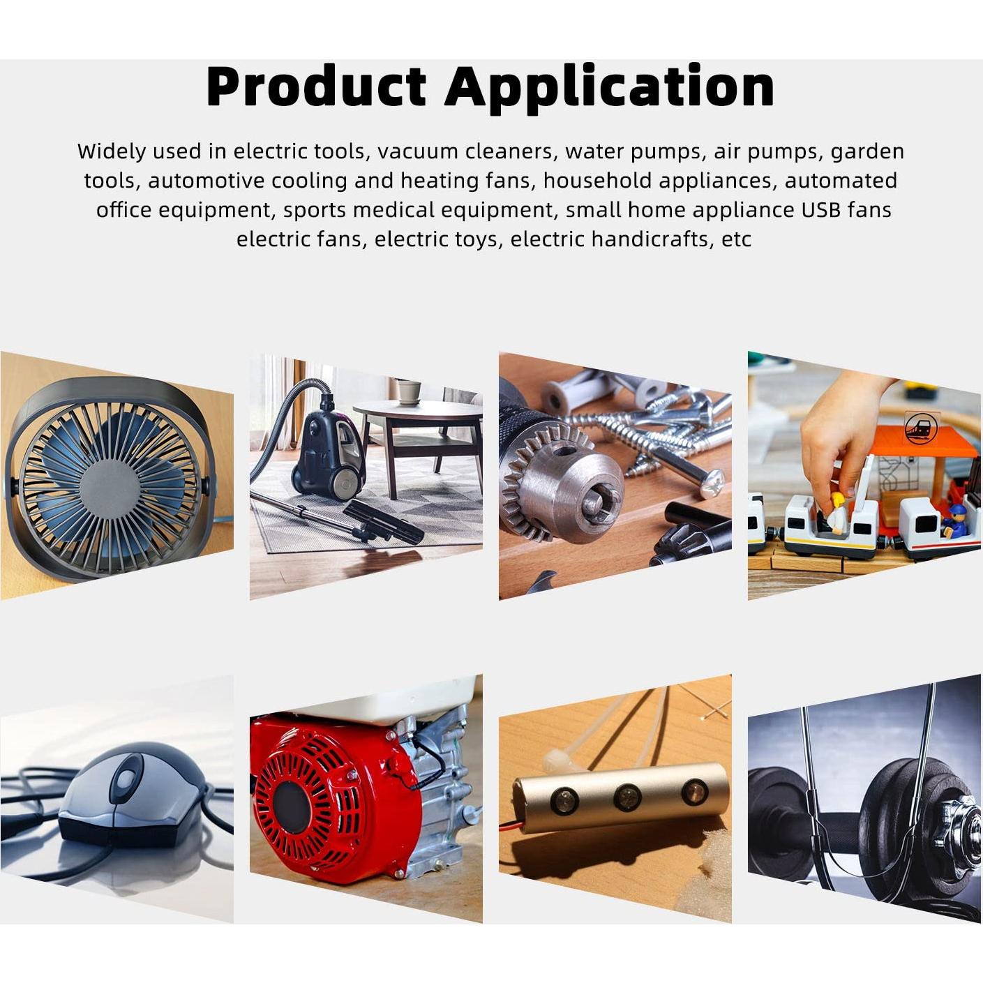 Motor de Corriente Continua 3V-12V 280 DaFuRui para Juguetes