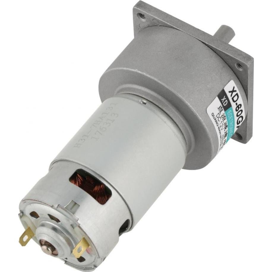 Motor de Engranaje DC 35W Hilitand 12V/24V Ajustable 600rpm