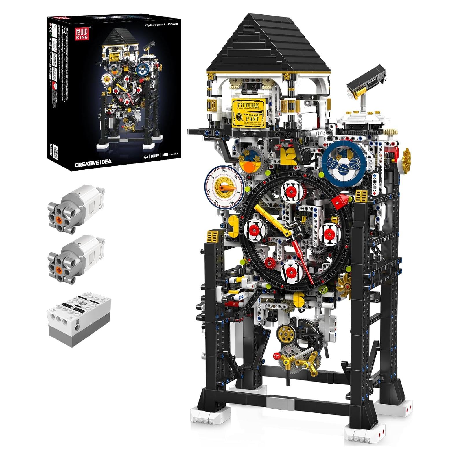 Reloj Despertador Cyberpunk Mould King 3181 Piezas