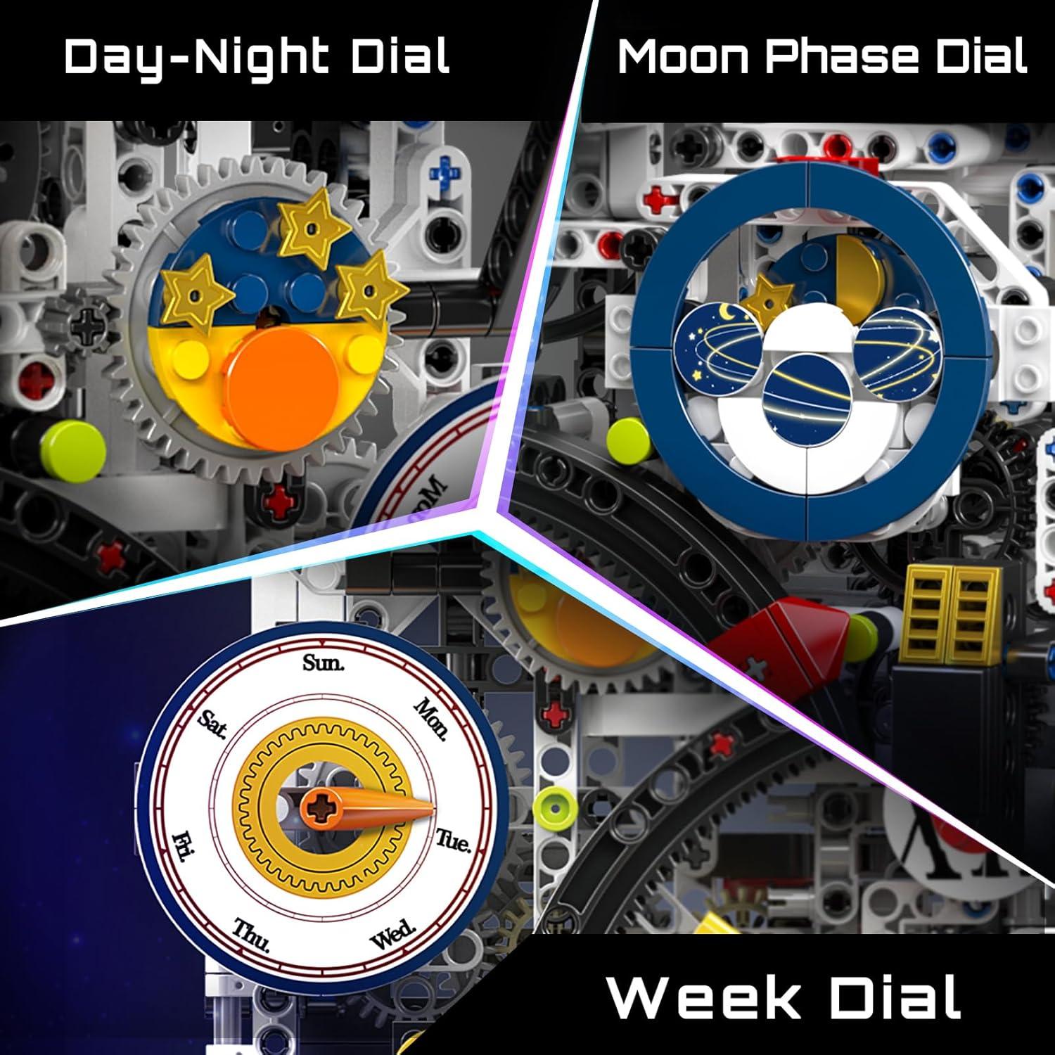 Reloj Despertador Cyberpunk Mould King 3181 Piezas