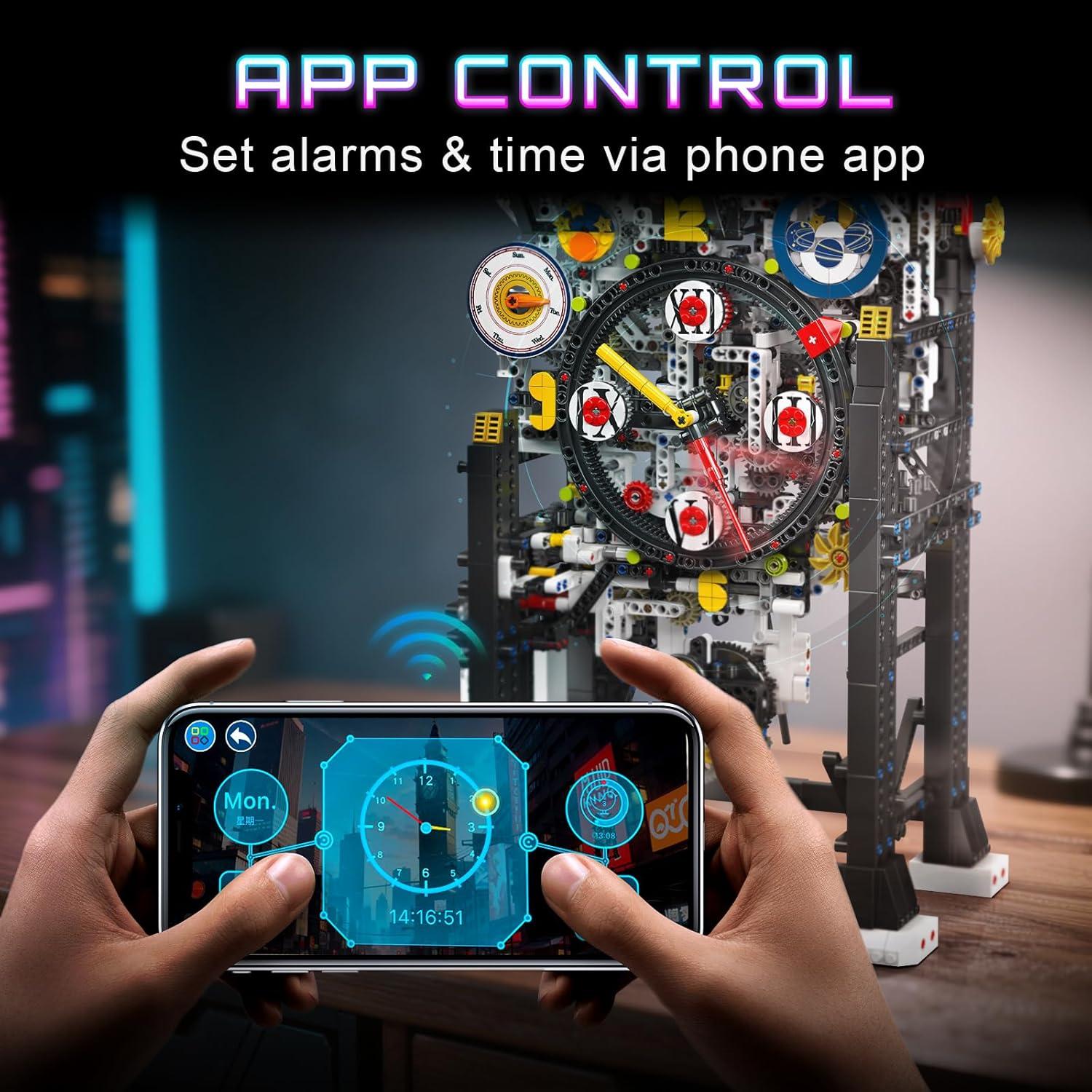 Reloj Despertador Cyberpunk Mould King 3181 Piezas