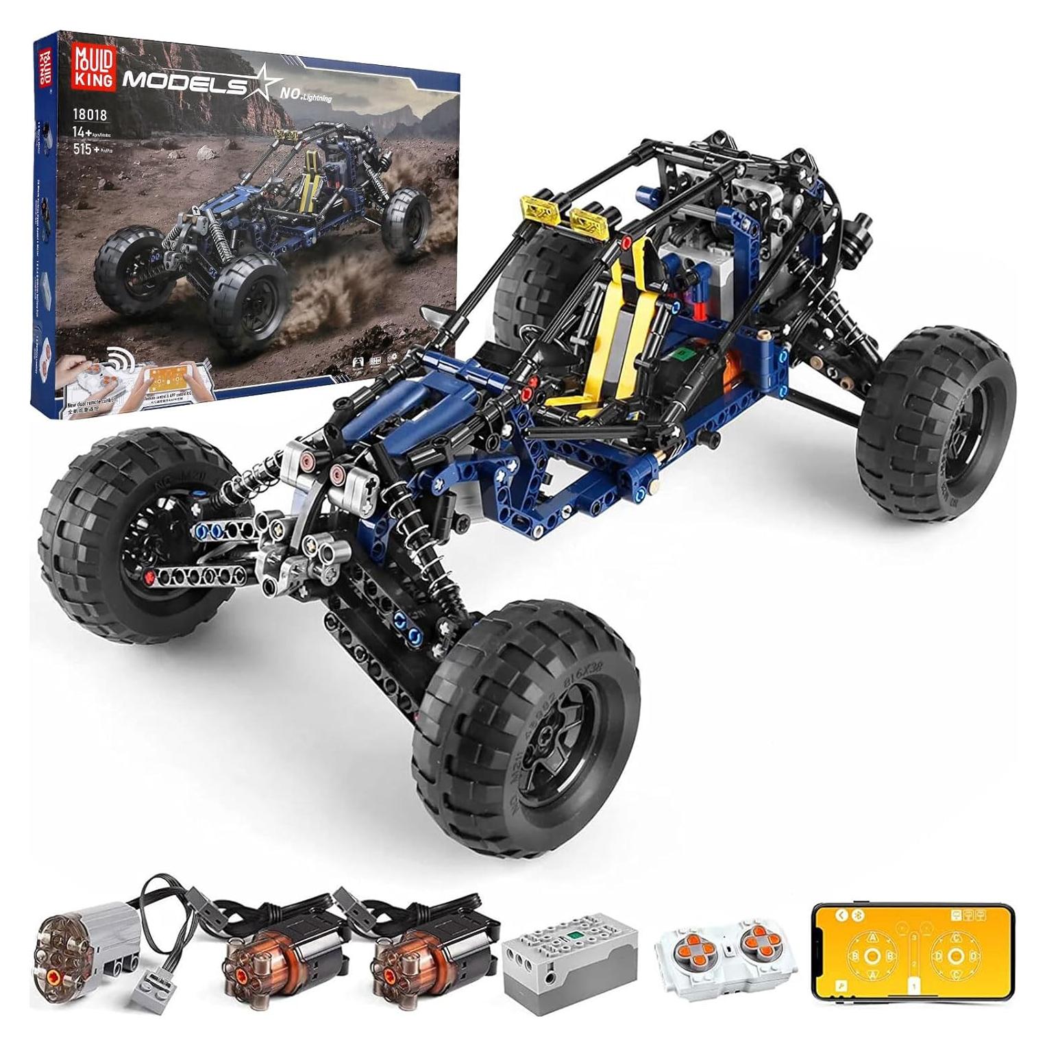 Coche RC Todo Terreno Mould King 515 Piezas Control APP