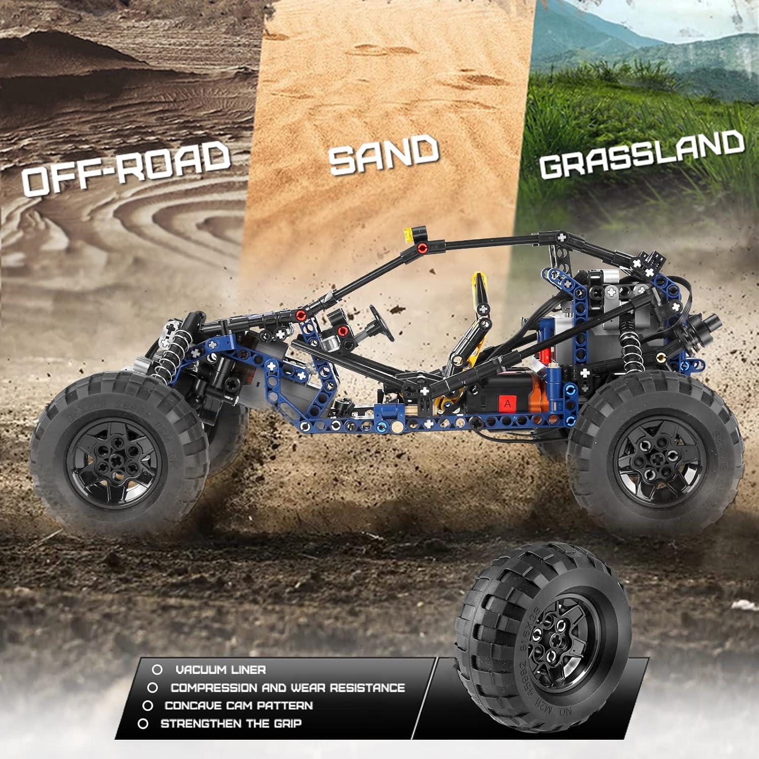 Coche RC Todo Terreno Mould King 515 Piezas Control APP