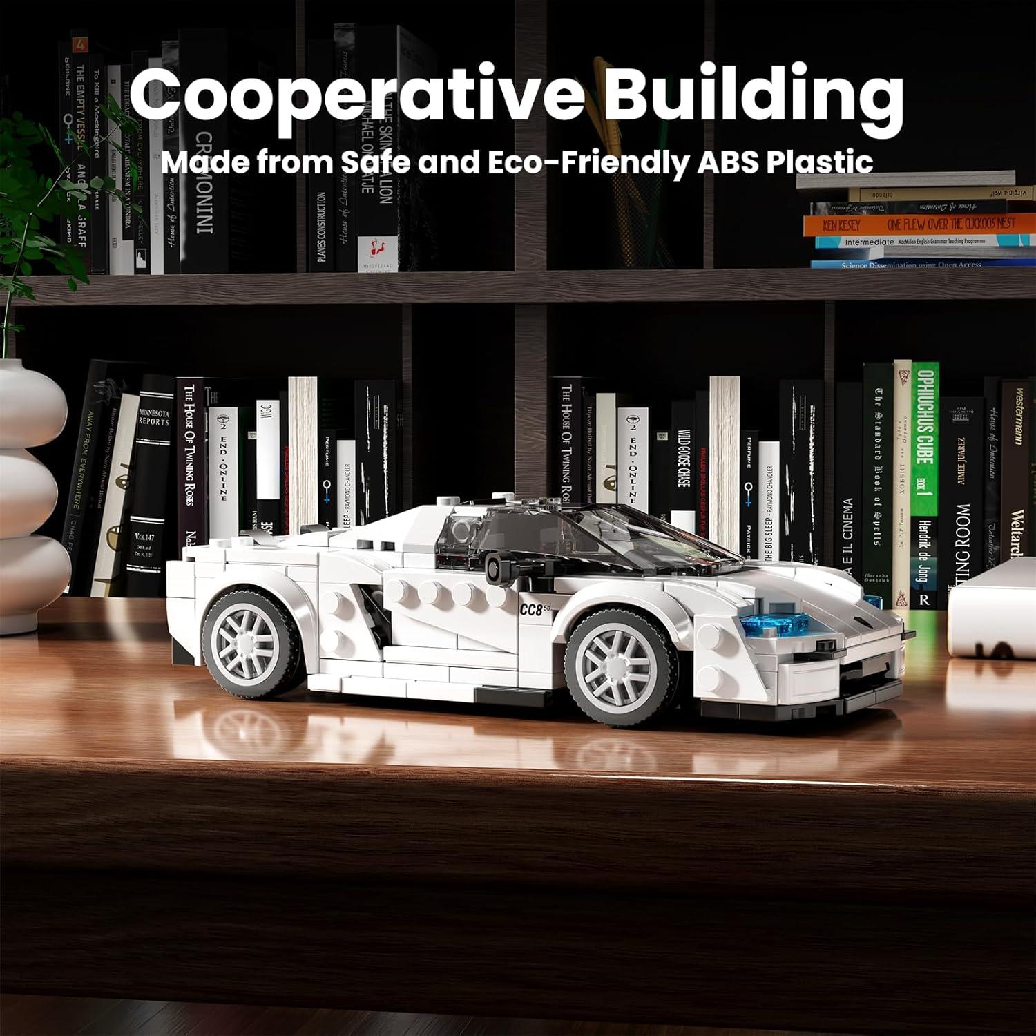Mould King C850 Kit de Construcción Coche de Carreras 388 Piezas