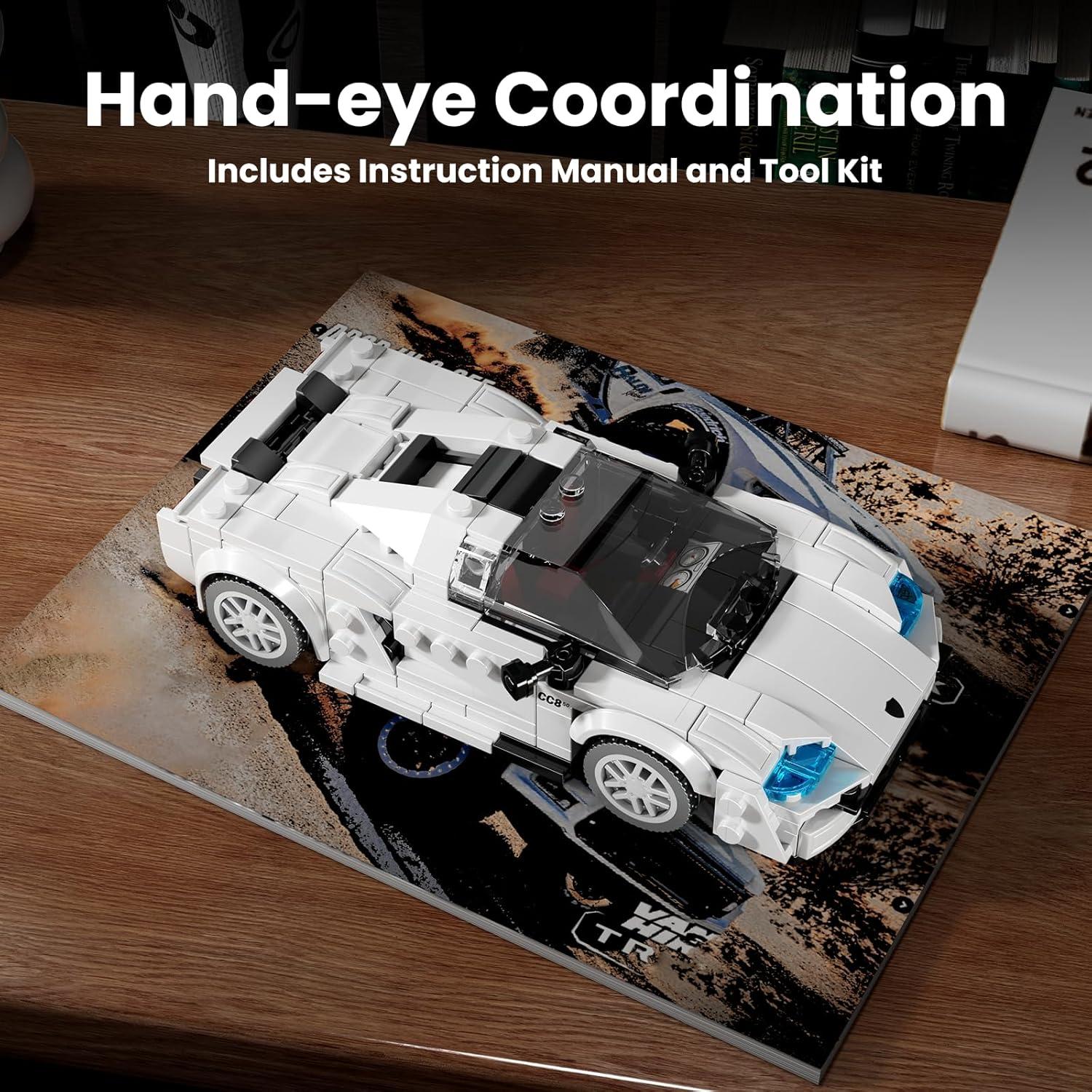 Mould King C850 Kit de Construcción Coche de Carreras 388 Piezas