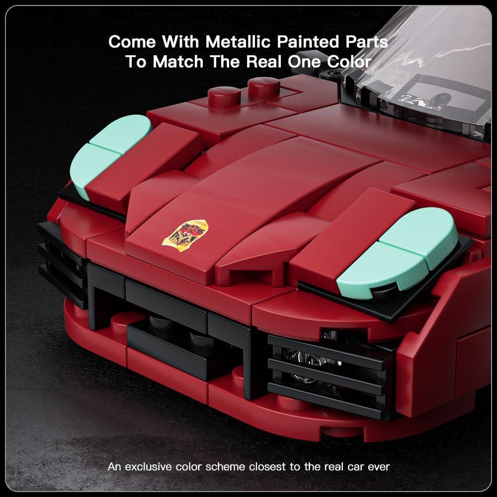 Mould King Set de Construcción 911 Targa 362 PZS para 8+