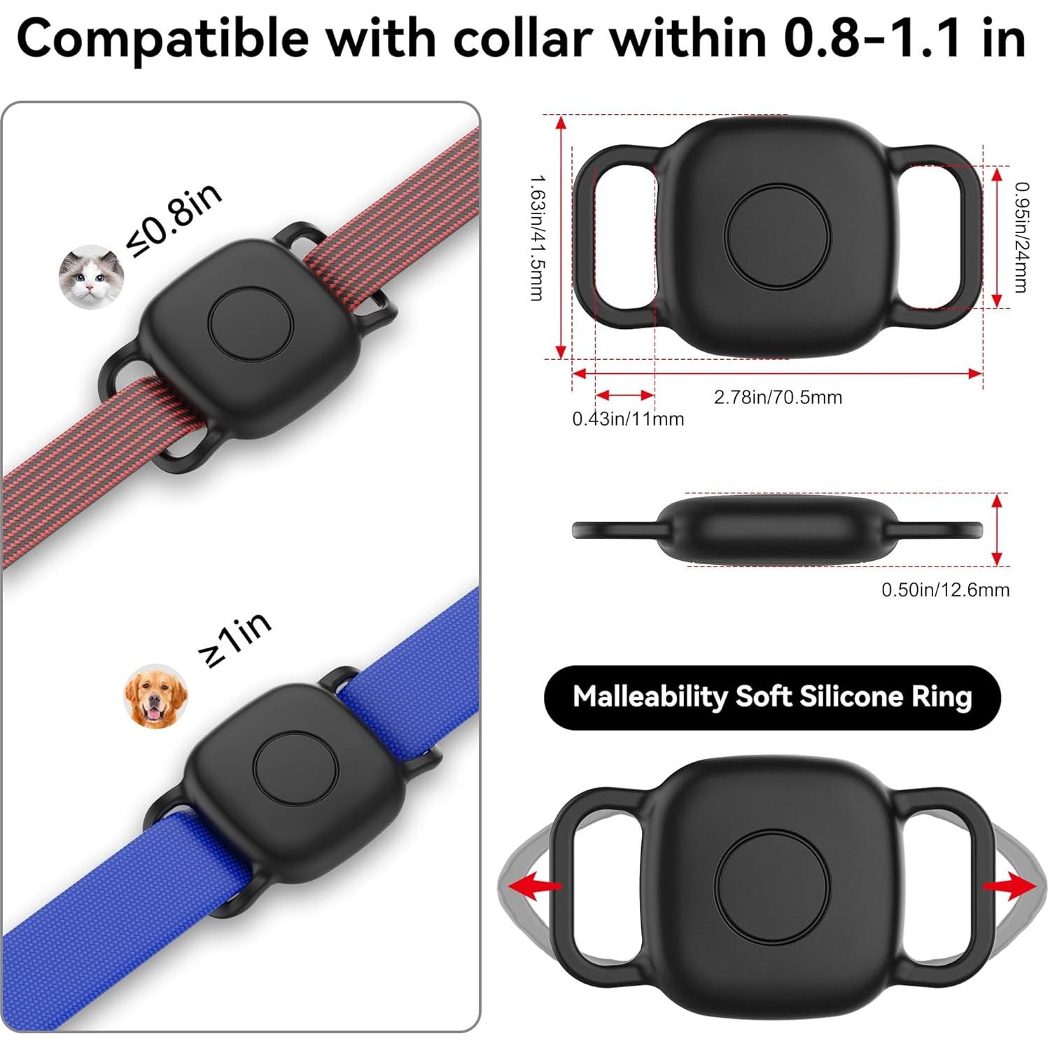 Funda de Silicona Impermeable DDJ para Rastreador Tile Mate