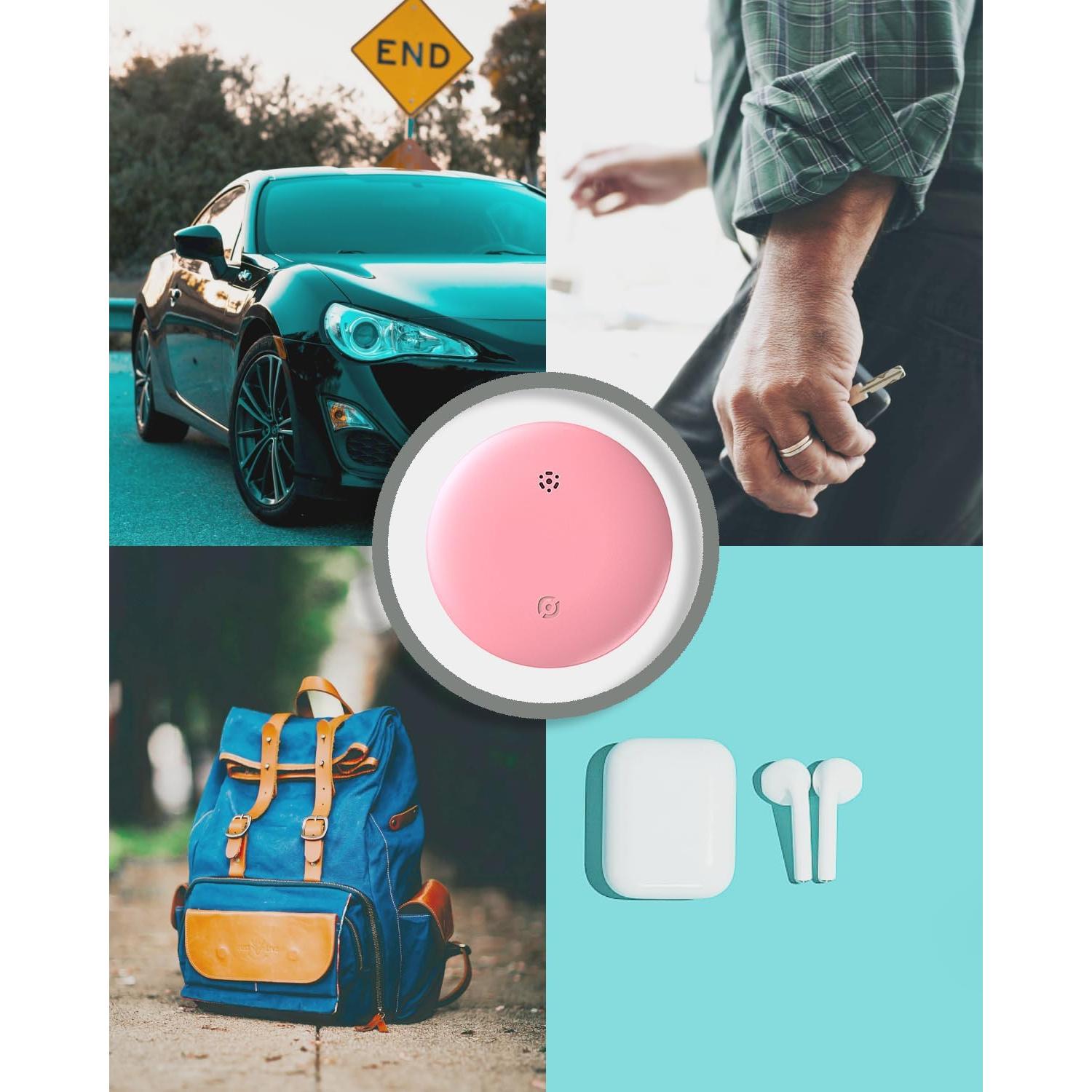 Rastreador Bluetooth Olytra para Android Rosa - Etiqueta GPS