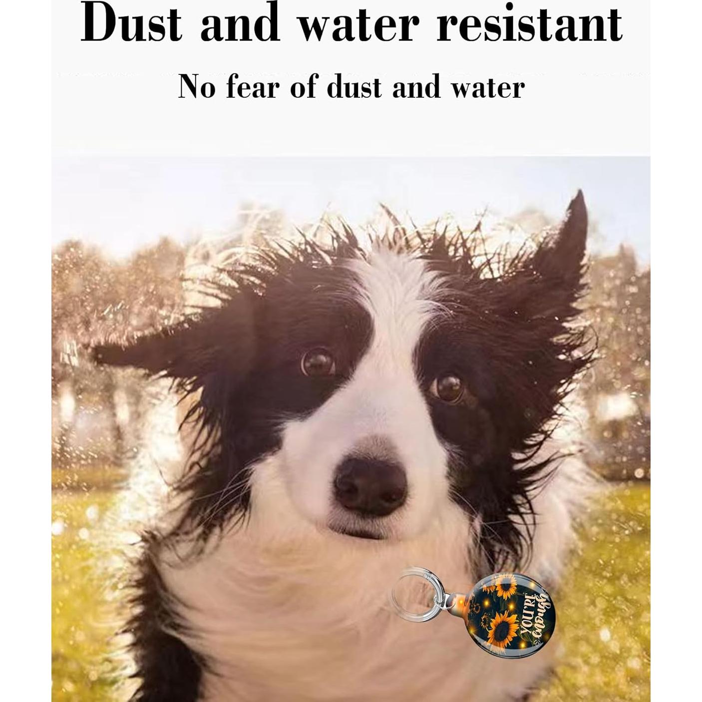 Funda Protectora para Air Tag LZMtacase Girasol Nocturno