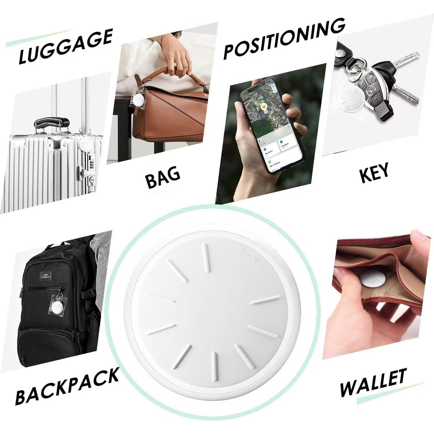 Etiquetas de Seguimiento HONGTOP - 3 PCS, Impermeables, Bluetooth