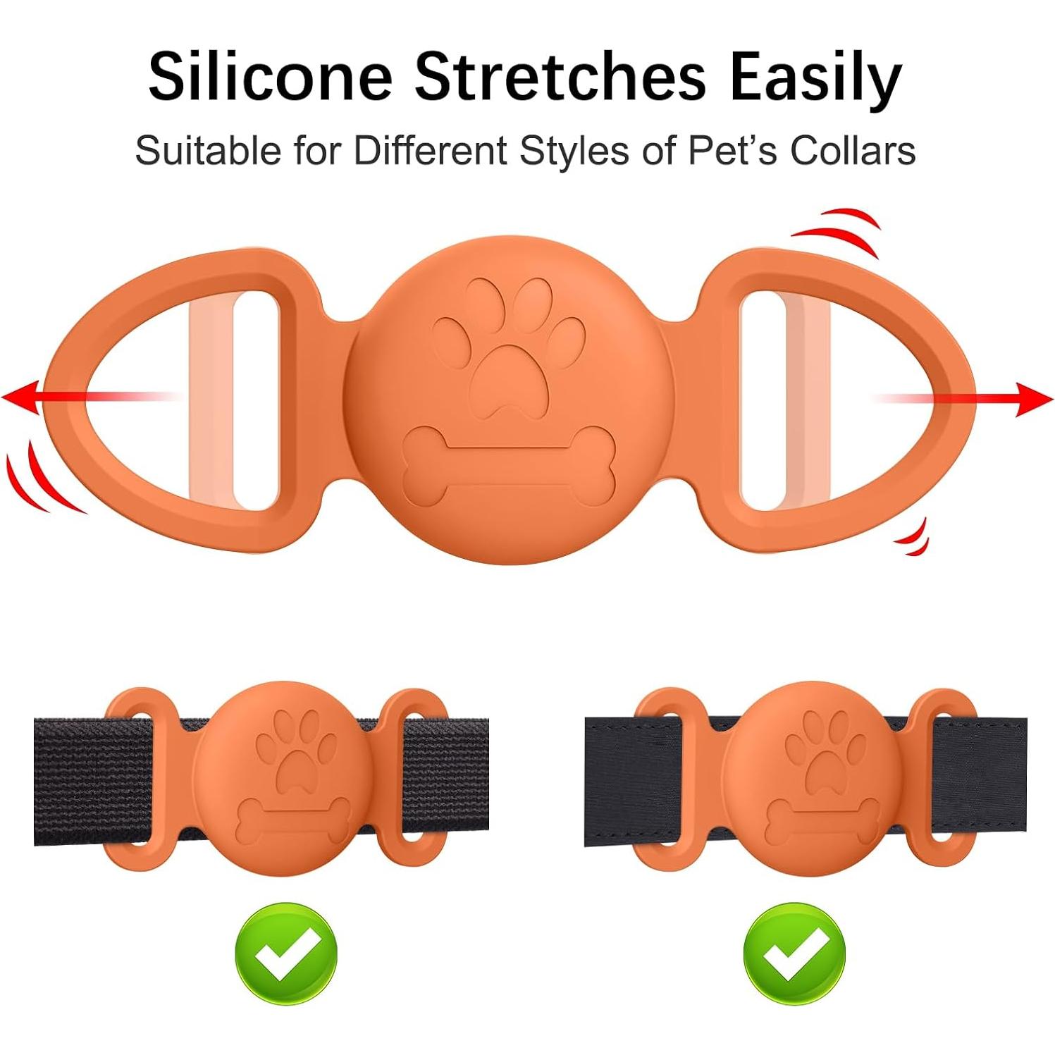 Funda Protectora Silicona para Collar de Mascota Vanjua