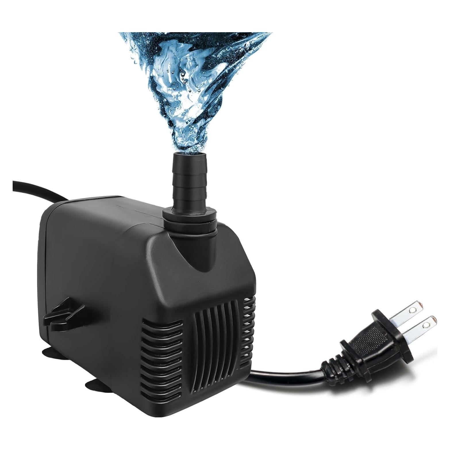 Bomba Sumergible Luti 800GPH 24W Ultra Silenciosa