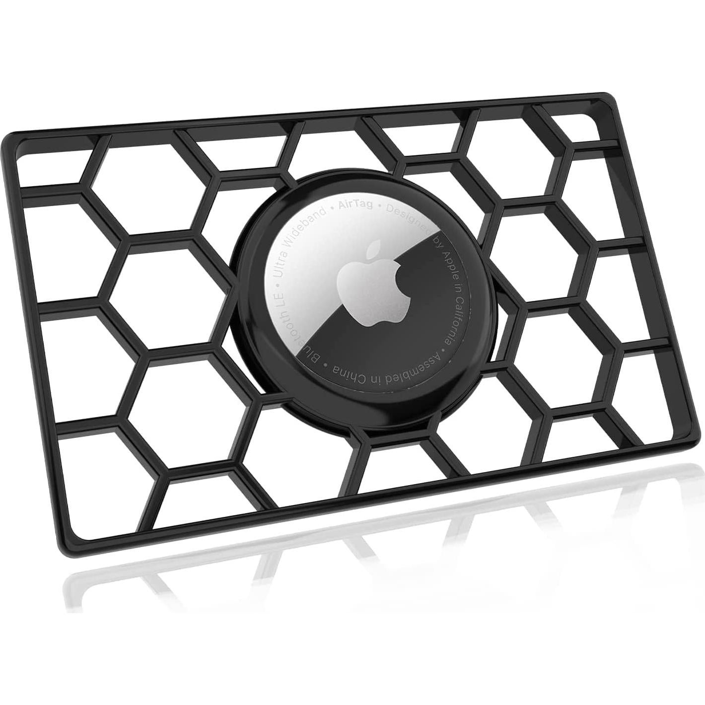 Soporte Funda delgada para Apple AirTag HLHGR - Negro
