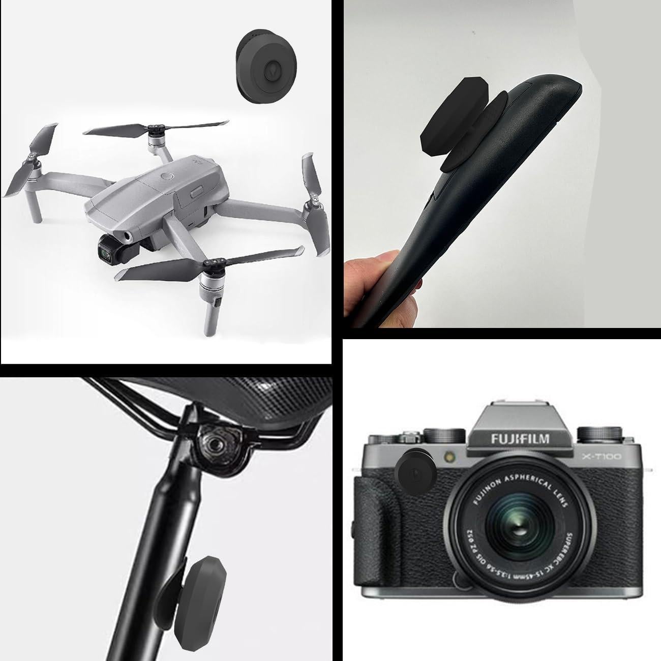 Soporte impermeable IPX8 Bavane para Airtag con adhesivo 3M