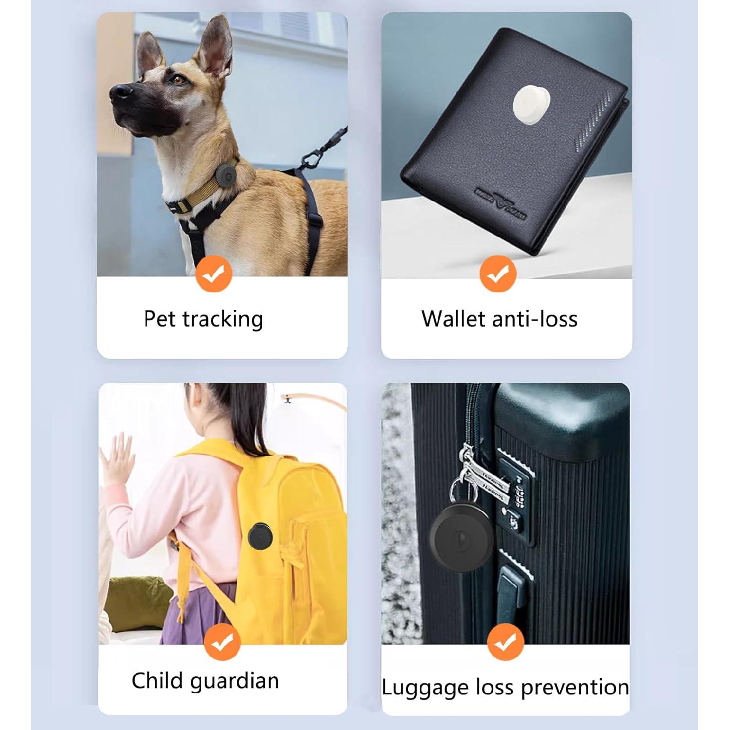 Soporte impermeable IPX8 Bavane para Airtag con adhesivo 3M