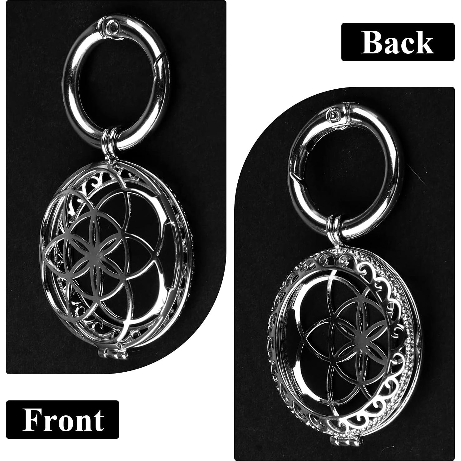 Funda Protectora Metalica VIIVY para AirTag - Plata