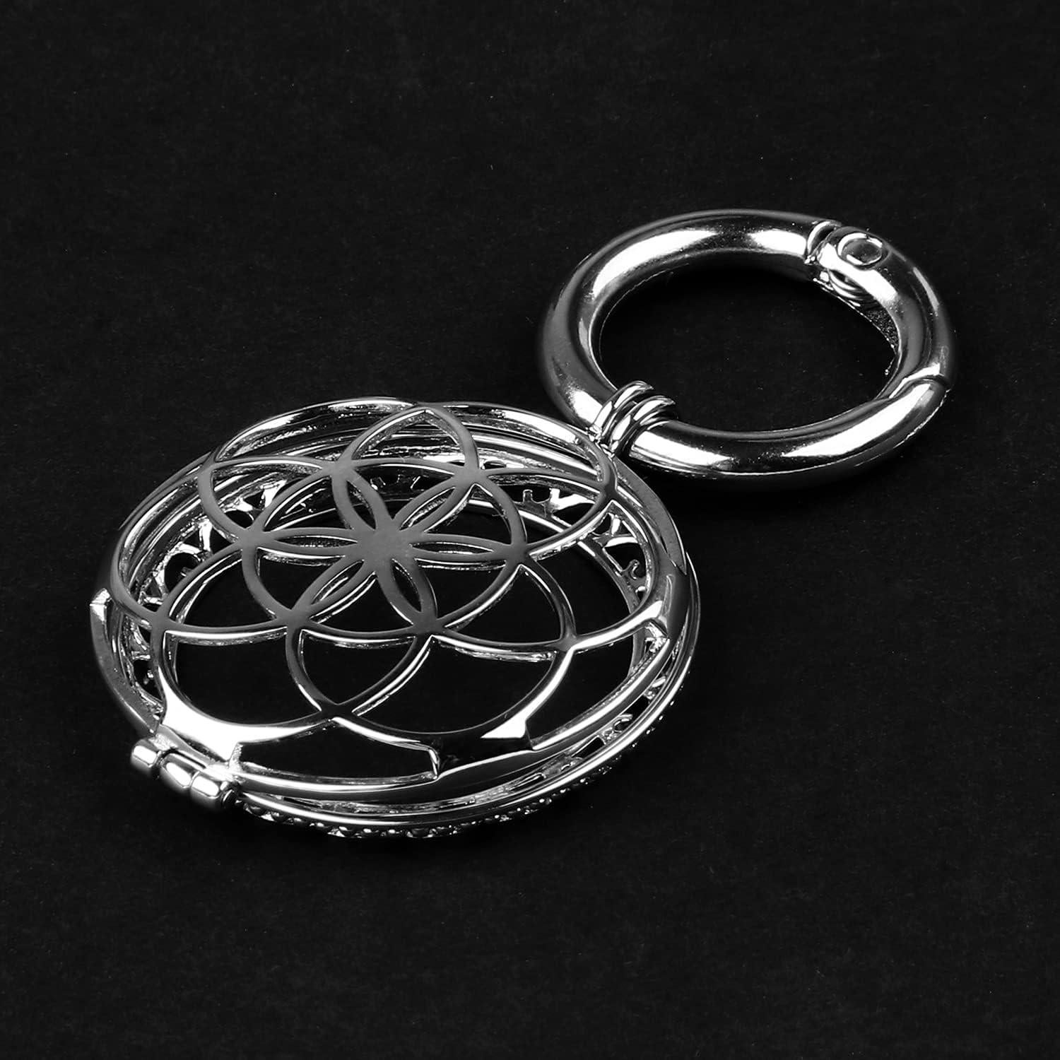 Funda Protectora Metalica VIIVY para AirTag - Plata