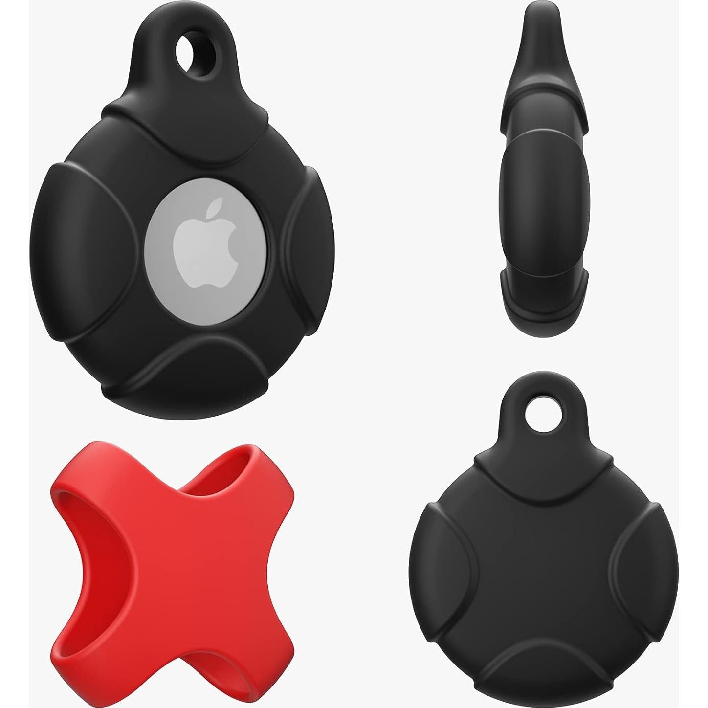 Paquete de 4 fundas de silicona Meokkaebi para AirTag 2021