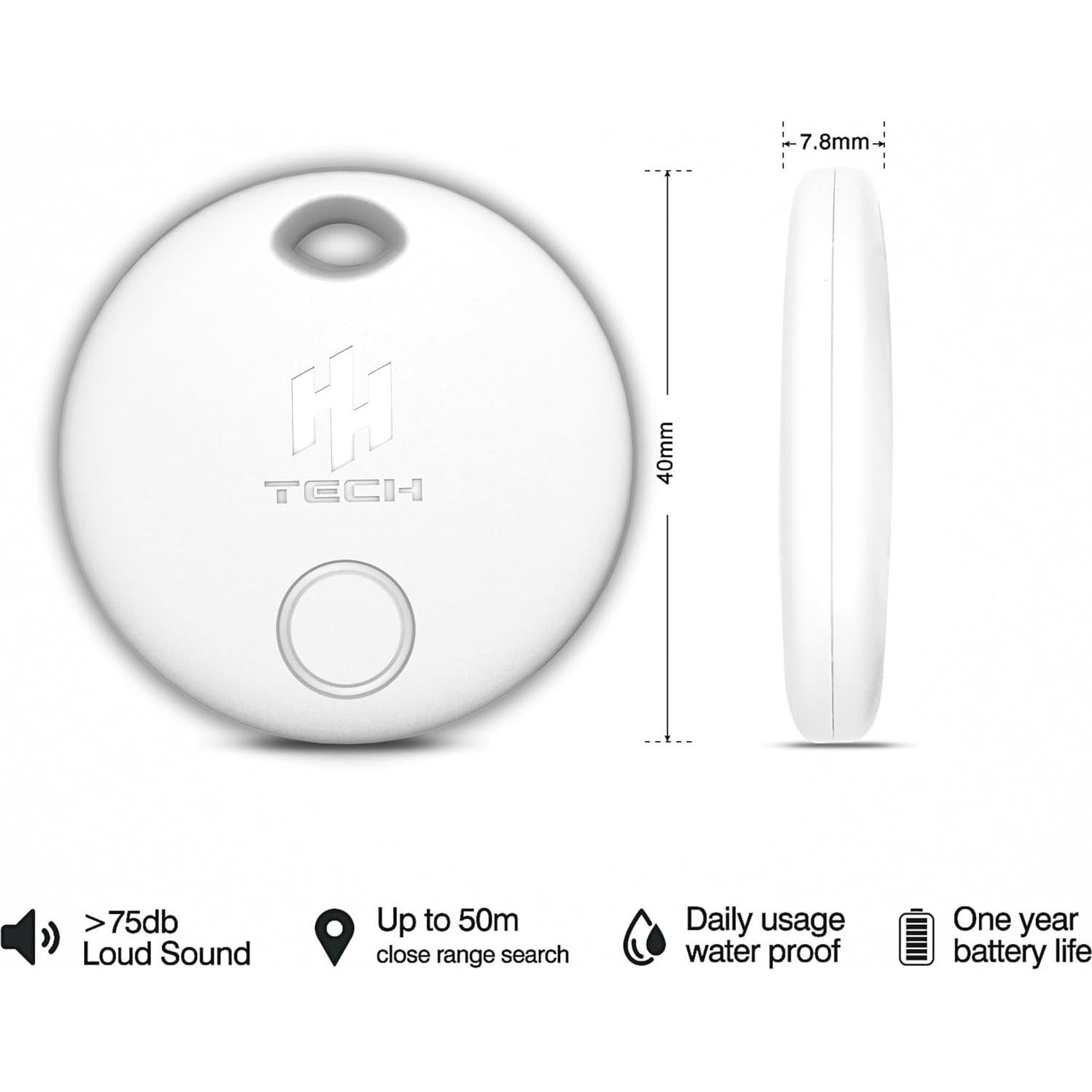 Etiqueta Inteligente HH-Tech HHTAG02 para iOS - Paquete de 3