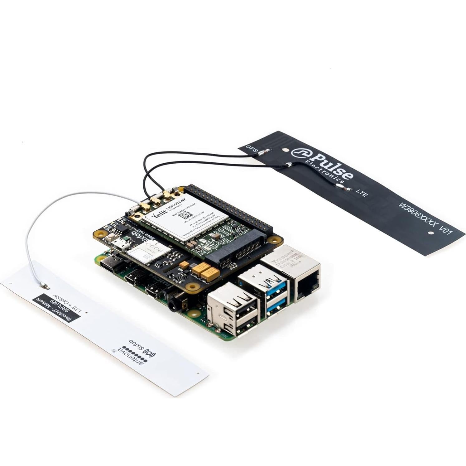 Kit módem celular 4G LTE Sixfab para Raspberry Pi