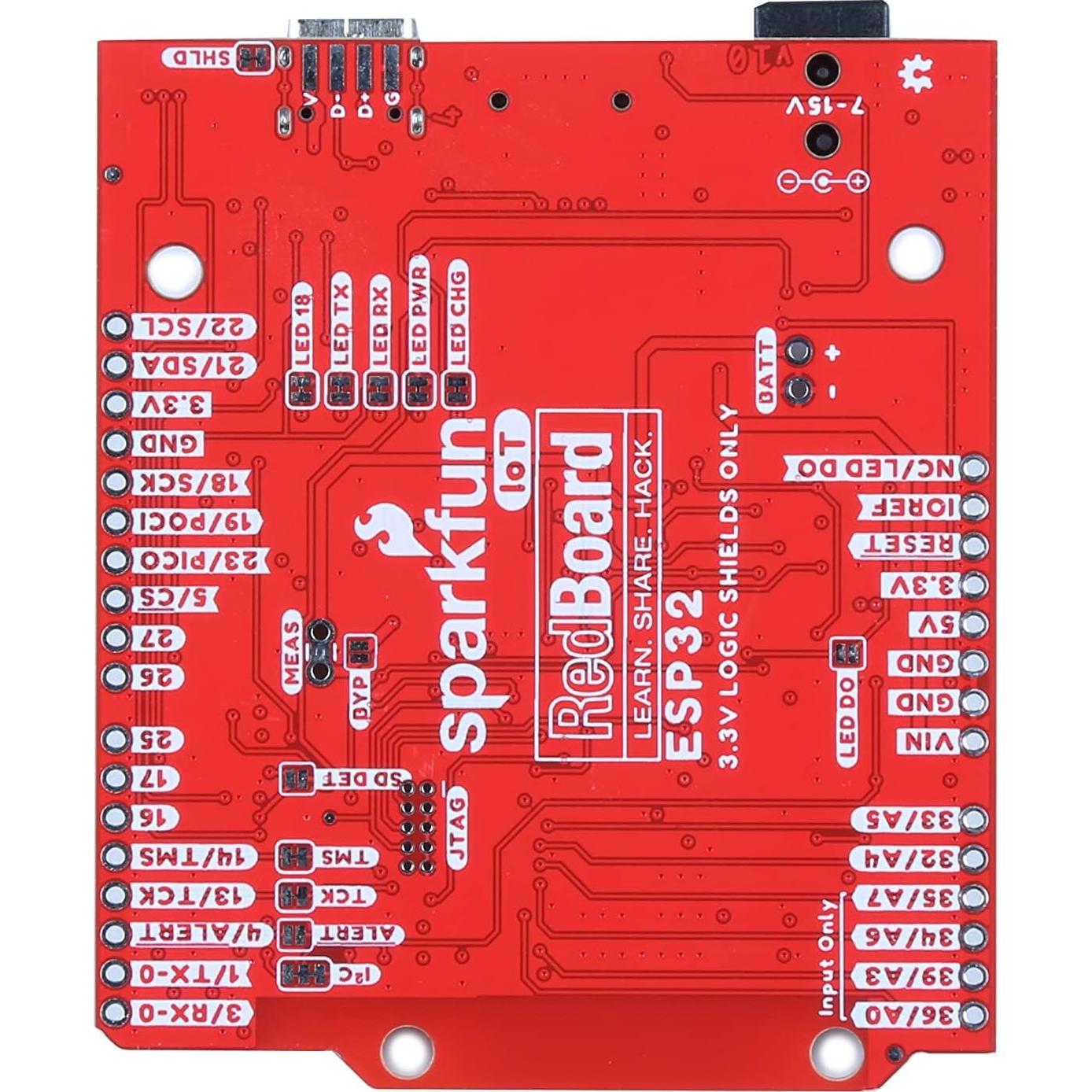 Placa de Desarrollo SparkFun IoT RedBoard ESP32 WROOM USB-C