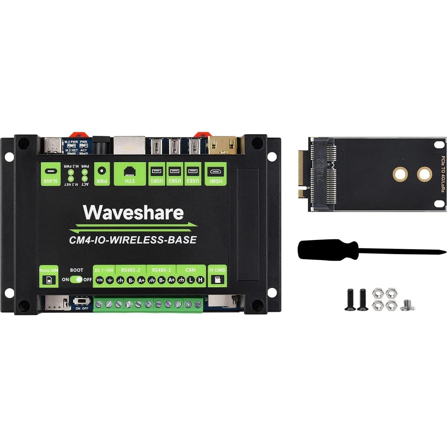 Módulo de Expansión Inalámbrico Waveshare CM4-IO para IoT