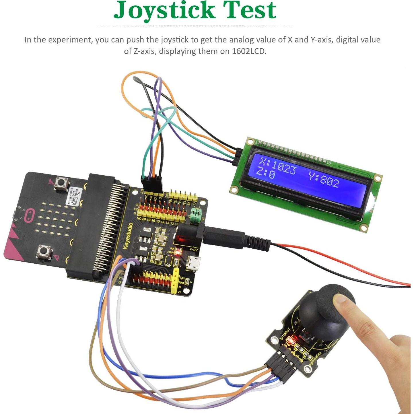 Kit de Inicio 45 Sensores Keyestudio Micro:bit V2.2