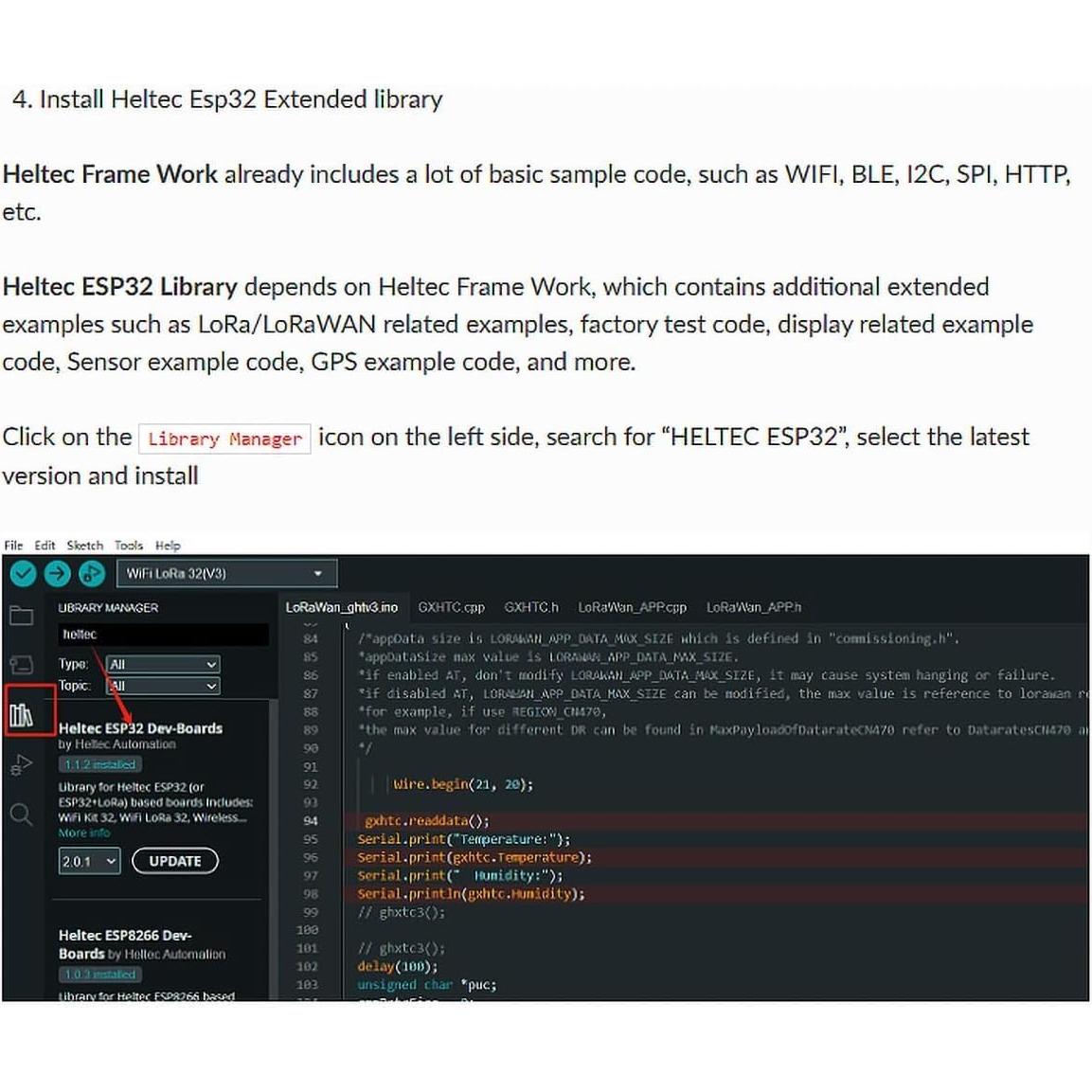 Módulo ESP32 LoRa Aideepen con Pantalla OLED 0.96"