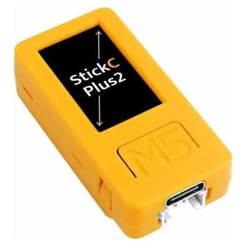 M5Stack M5StickC PLUS2 Kit Desarrollo Mini IoT 200mAh Amarillo