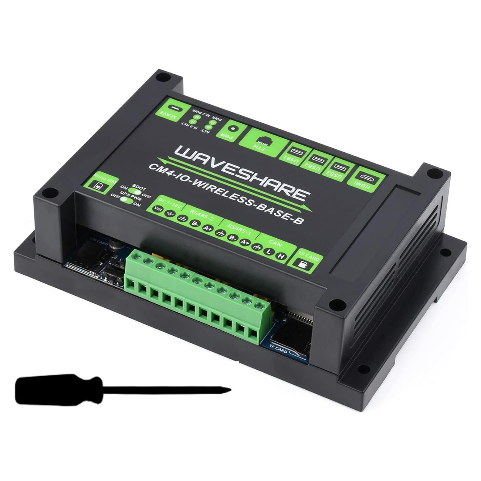 Módulo de Expansión Industrial Waveshare para Raspberry Pi 4G/5G