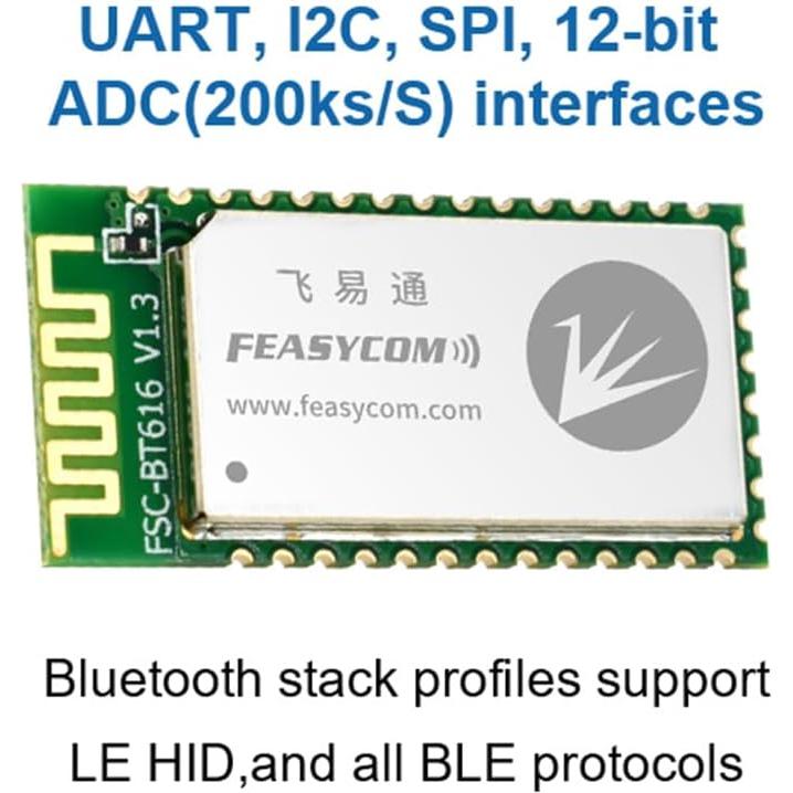 Módulo Bluetooth 5.1 TI CC2640R2F FSC-BT616 para IoT