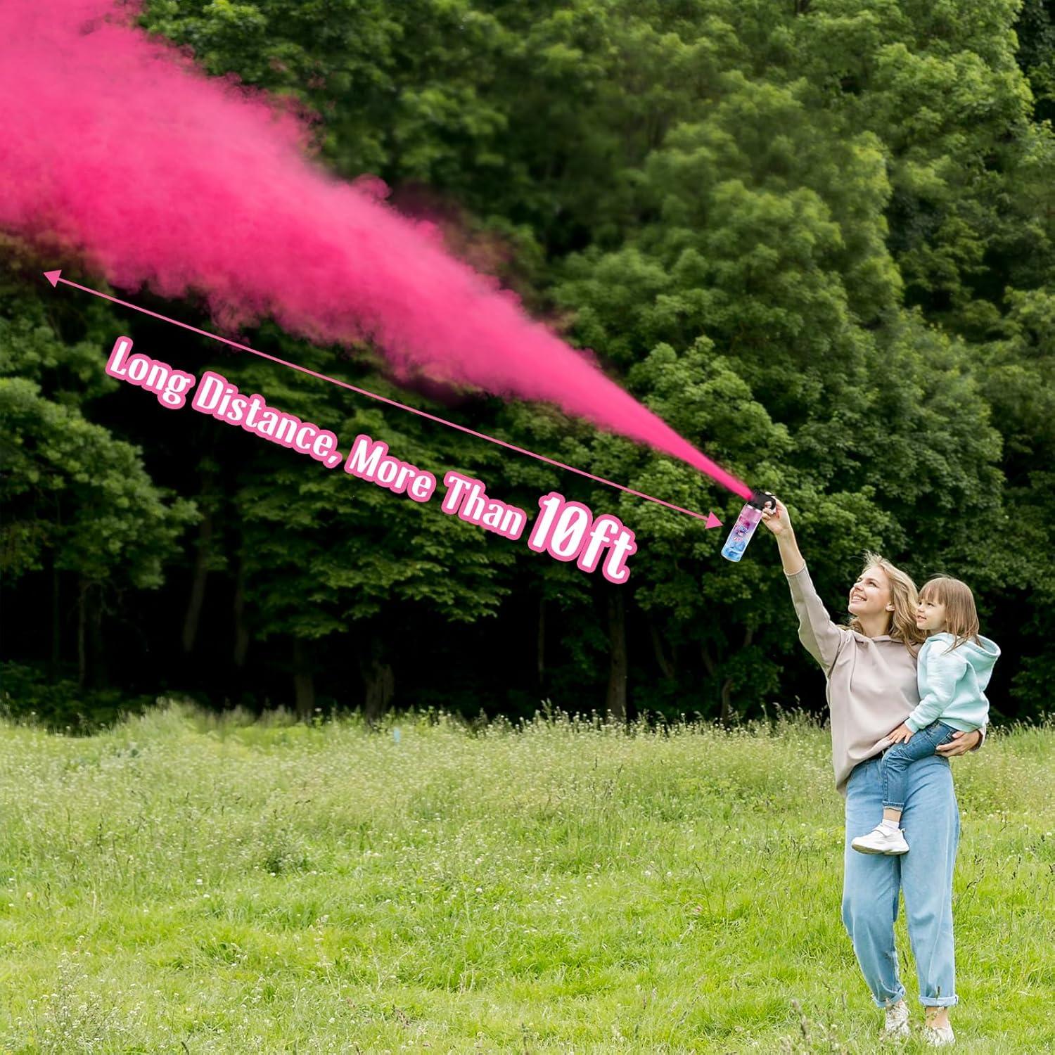 Extintor Revelación de Género QIYVLOS Rosa 0.11 kg