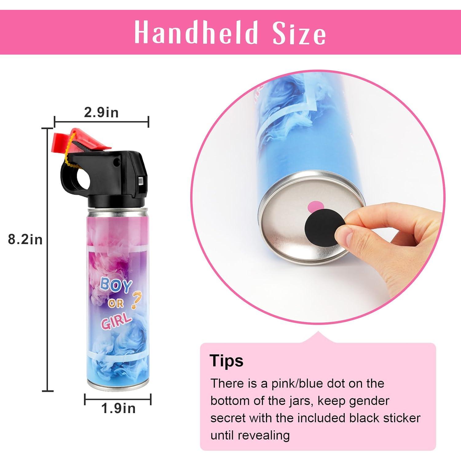 Extintor Revelación de Género QIYVLOS Rosa 0.11 kg