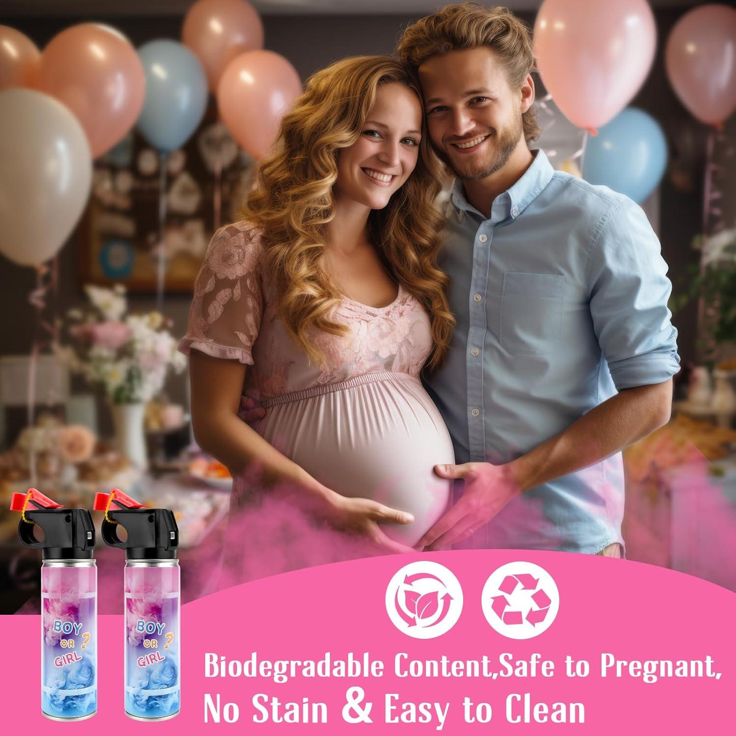 Extintor Revelación de Género QIYVLOS Rosa 0.11 kg