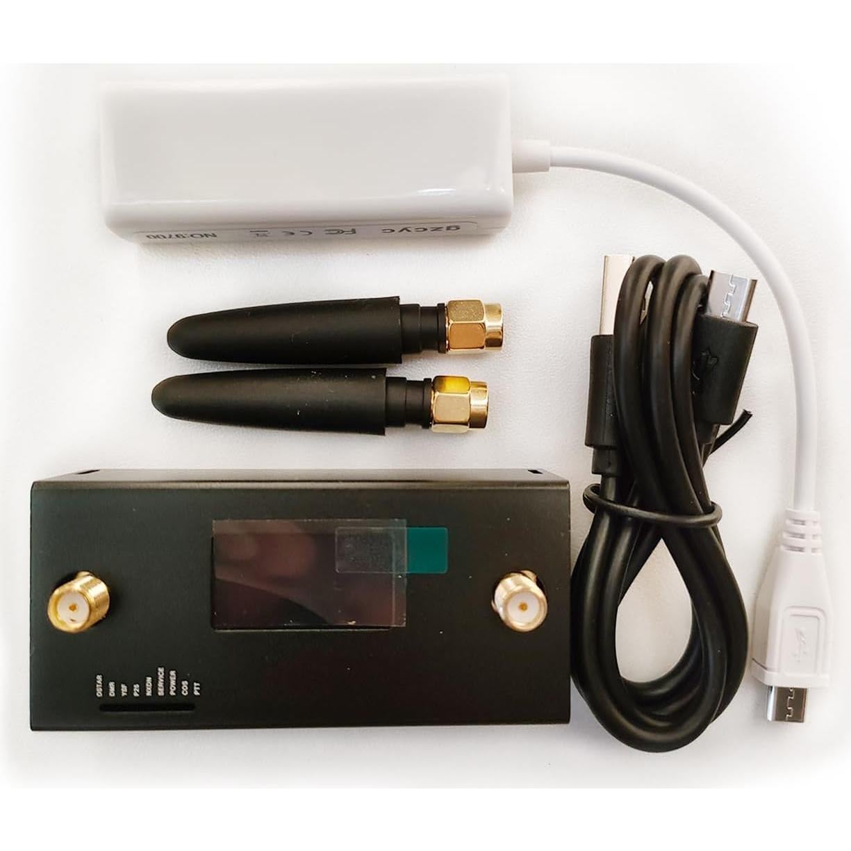 Upgraded MMDVM Duplex Hotspot Radio WiFi Digital Voice Modem Work UHF VHF Dual Band Support DMR Dstar YSF P25 Fusion Raspberry Pi Zero W Two Colors OLED