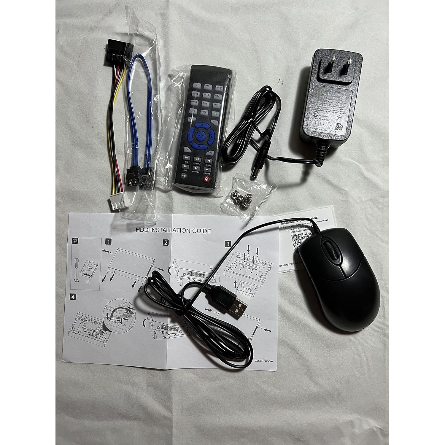 DVR eSecure Pentabrid XVR5108H-I3 8CH 5-en-1 AI 1U 6MP