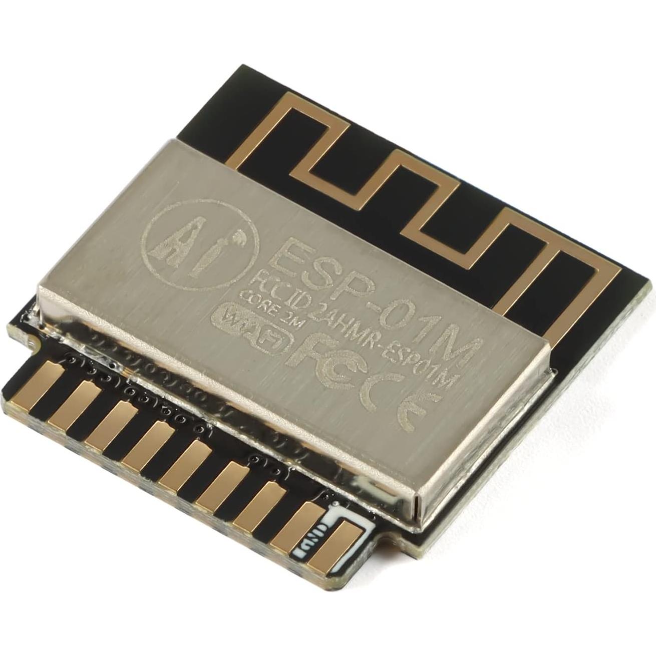 5 Pcs Módulo WiFi JESSINIE ESP-01M 802.11b/g/n 11.97g