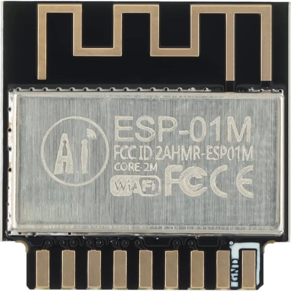 5 Pcs Módulo WiFi JESSINIE ESP-01M 802.11b/g/n 11.97g