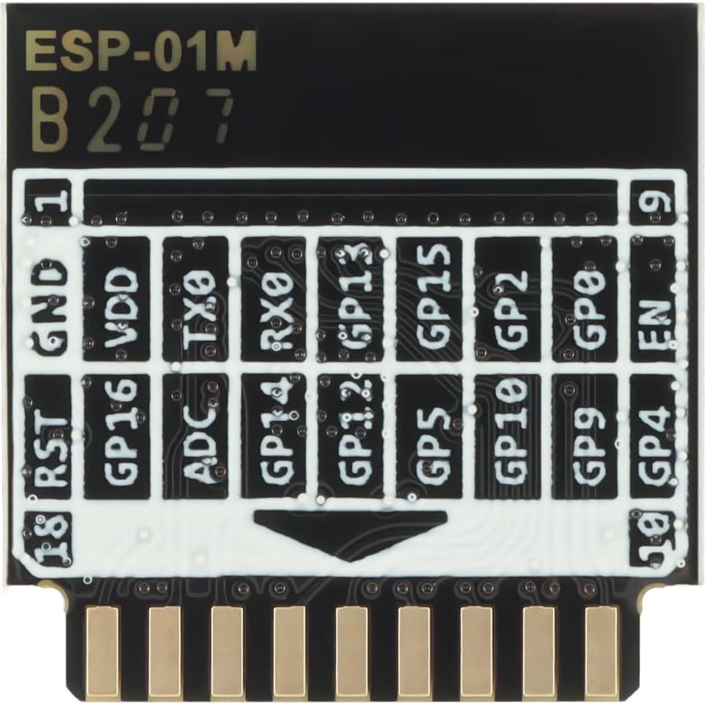 5 Pcs Módulo WiFi JESSINIE ESP-01M 802.11b/g/n 11.97g