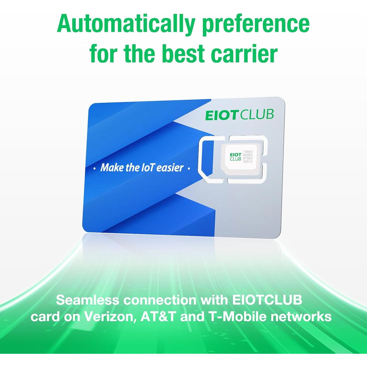 Tarjeta SIM de Datos EIOTCLUB Triple Play Pro 5G 4G LTE